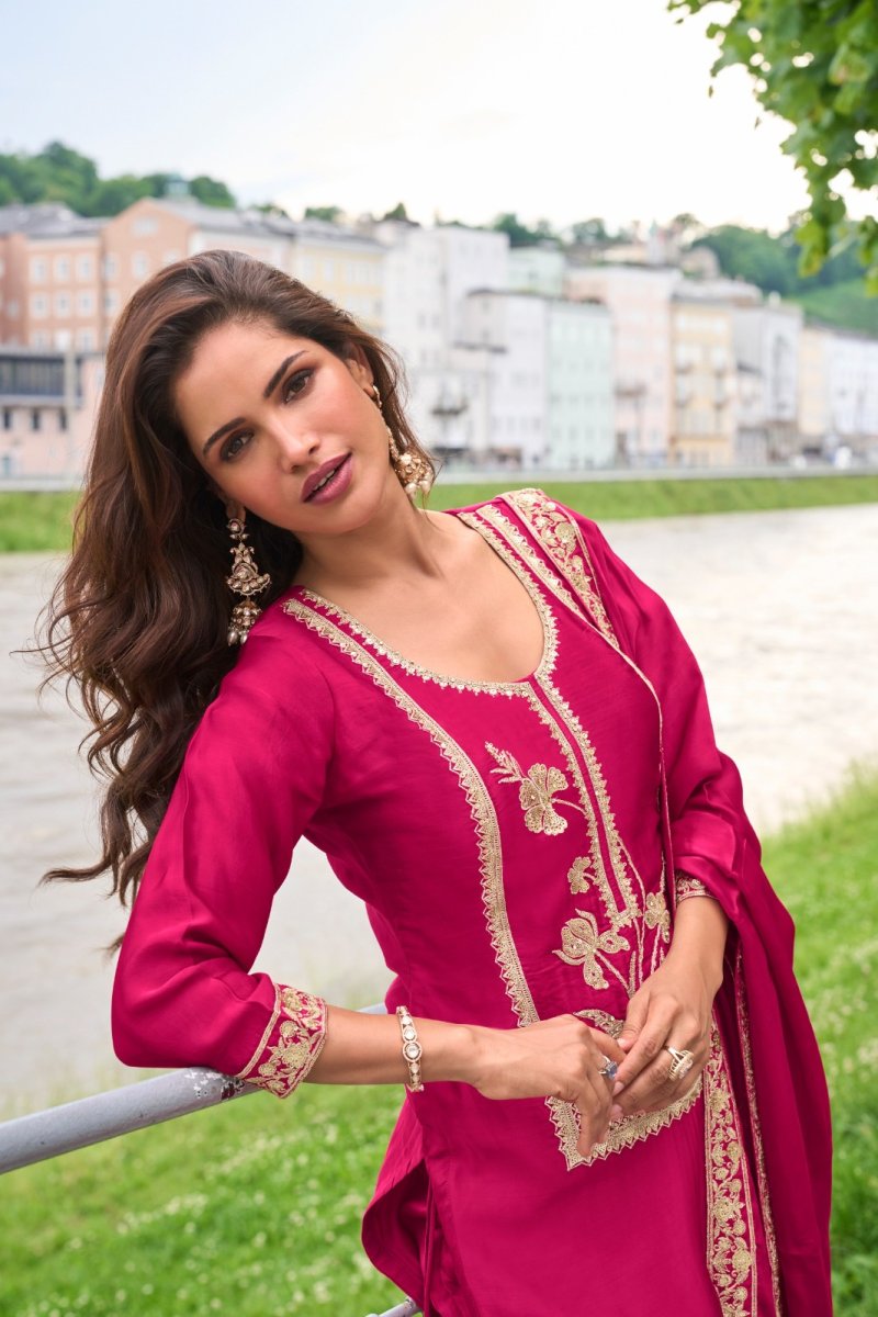 Lavanya By Gulkayra Real Silk Embroidery Readymade Suits